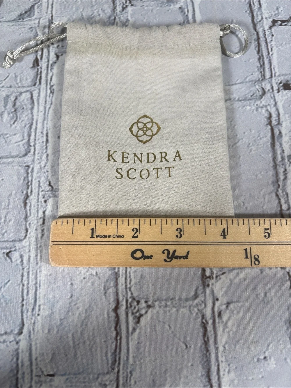 Kendra Scott Dust Bag Drawstring Bag Only